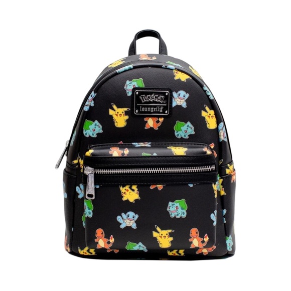 Loungefly Handbags - Loungefly Pokemon Starters Mini Backpack NWT🎁Great Gift For The Holidays 🎁